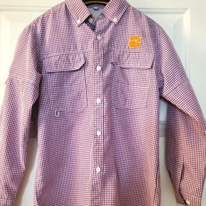 Clemson button down shirt
